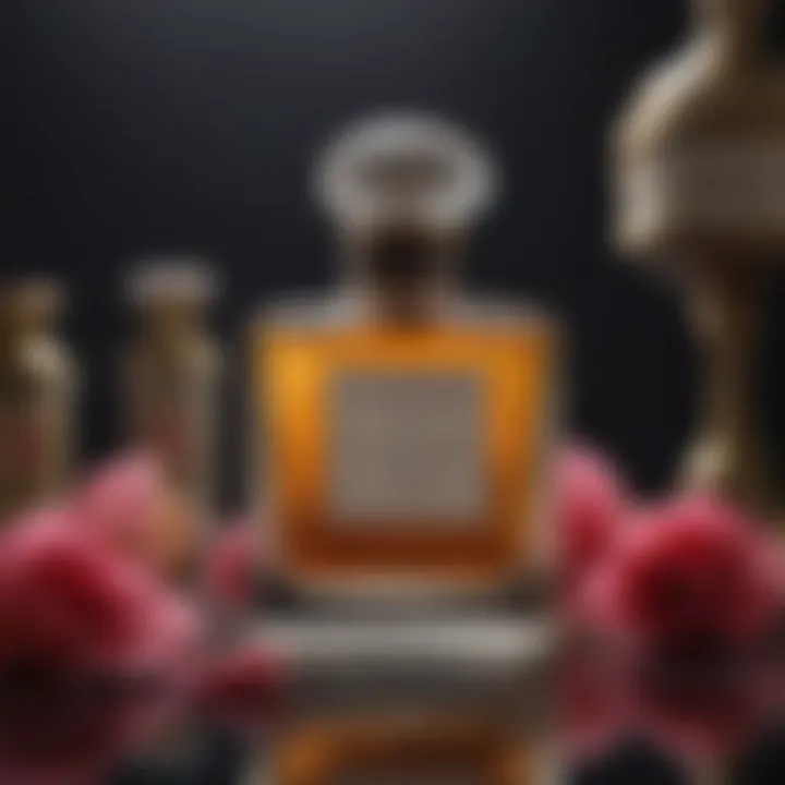 An artistic interpretation of historical influences in perfumery