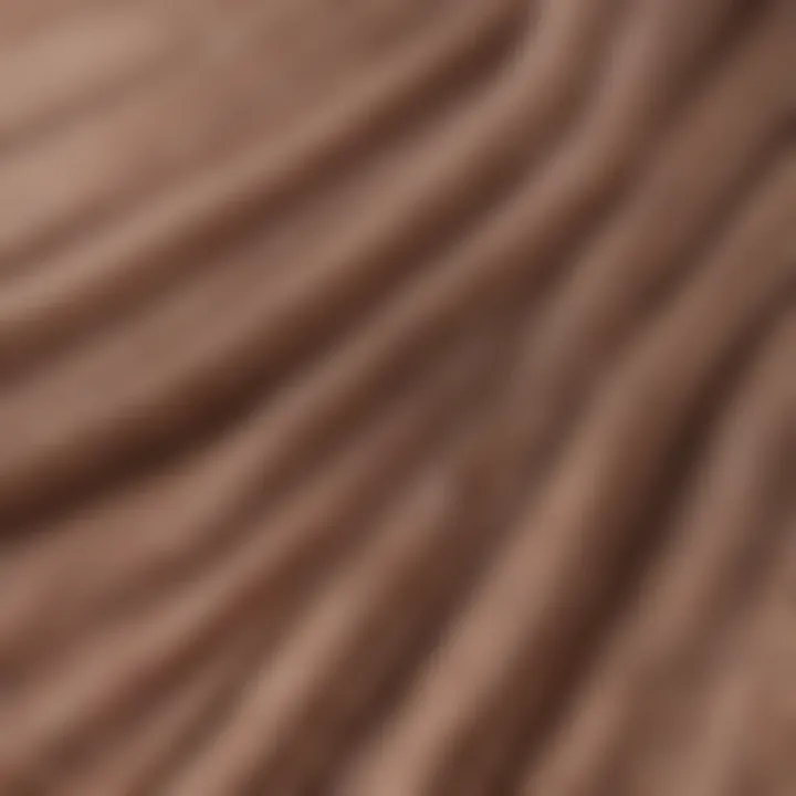 Close-up of fabric texture used in hair wraps