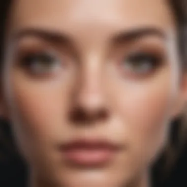 Lash Lift Transformation Visual representation of lash lift effects on natural lashes