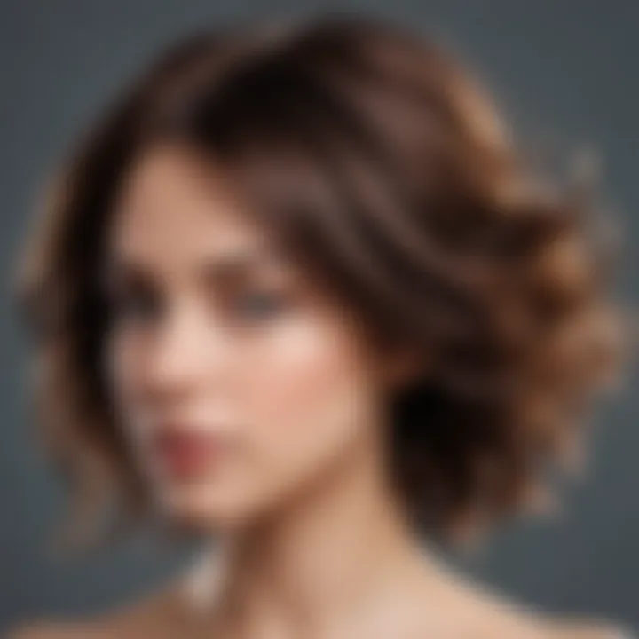 An array of natural ingredients for hair repair.