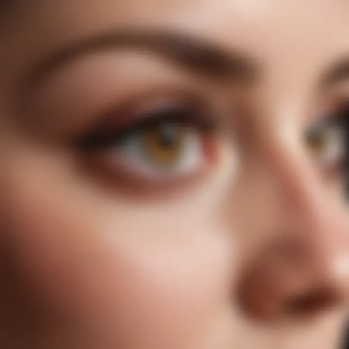 Graph depicting consumer trends in eyelash growth product usage