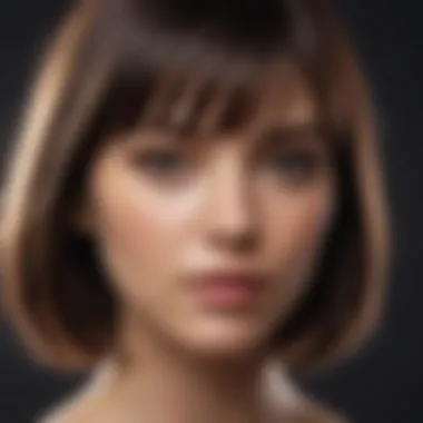 Techniques for cutting bangs