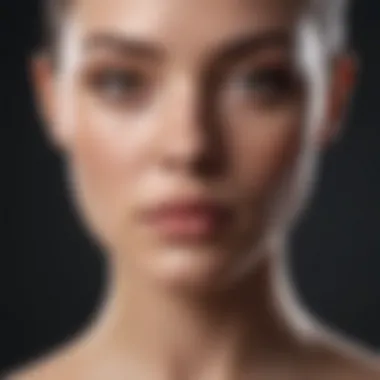 A diverse range of skin types represented with textures