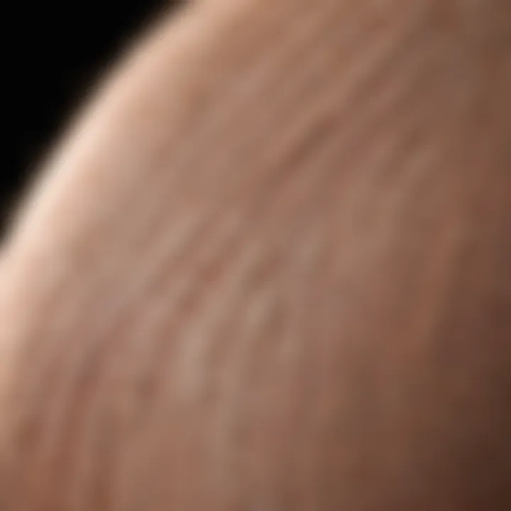 Graphic of hair growth patterns