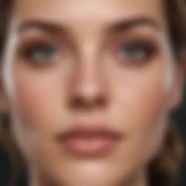 Natural Ingredients for Facial Clarity Close-up of a facial treatment with natural ingredients