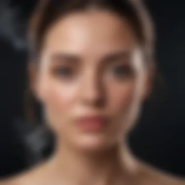Steaming: An Effective Method to Open Pores Visual representation of a steaming facial treatment