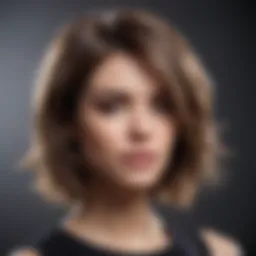 Stylish layered haircut for fine hair