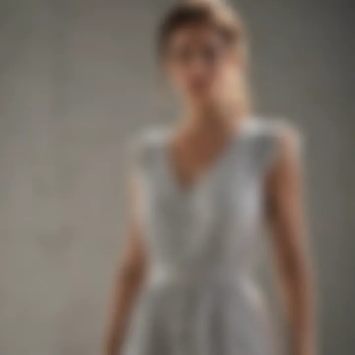 Lightweight linen dress showcasing elegant simplicity