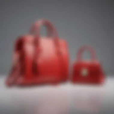 Stylish Aldo bags arranged in an eye-catching display