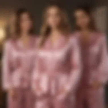 Charming matching bridesmaid pajama sets for photo opportunities