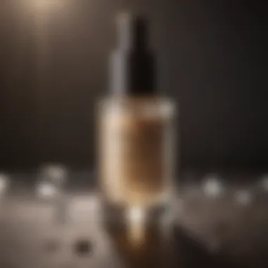 Serum with ingredients known for brightening skin