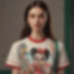 Gucci Disney Collection T-Shirt featuring vintage cartoon characters