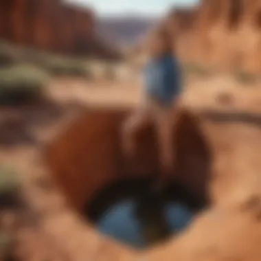 The Unique Setting of 'Holes' A captivating scene depicting the unique setting of the film.
