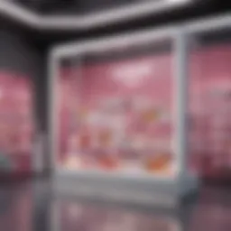 A vibrant display of popular K-beauty products showcasing their innovative packaging.