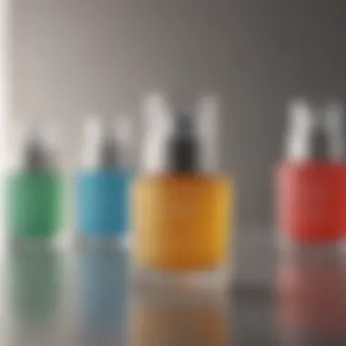 Visual representation of consumer feedback on different Native Deodorant scents