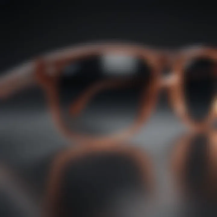 An array of Ray-Ban frames reflecting current fashion trends and consumer preferences.