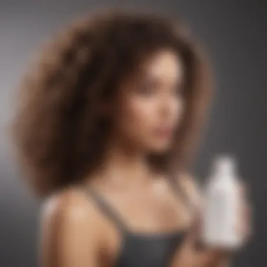 Lightweight conditioners designed for curly hair types