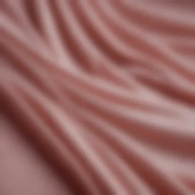 Close-up of fabric details showcasing the quality of a summer dress