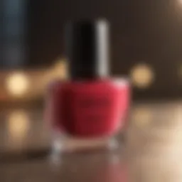 Vibrant selection of gel polish shades