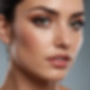 Transformative Results with the Demi Brush Before and after comparison demonstrating the effects of using a demi brush.