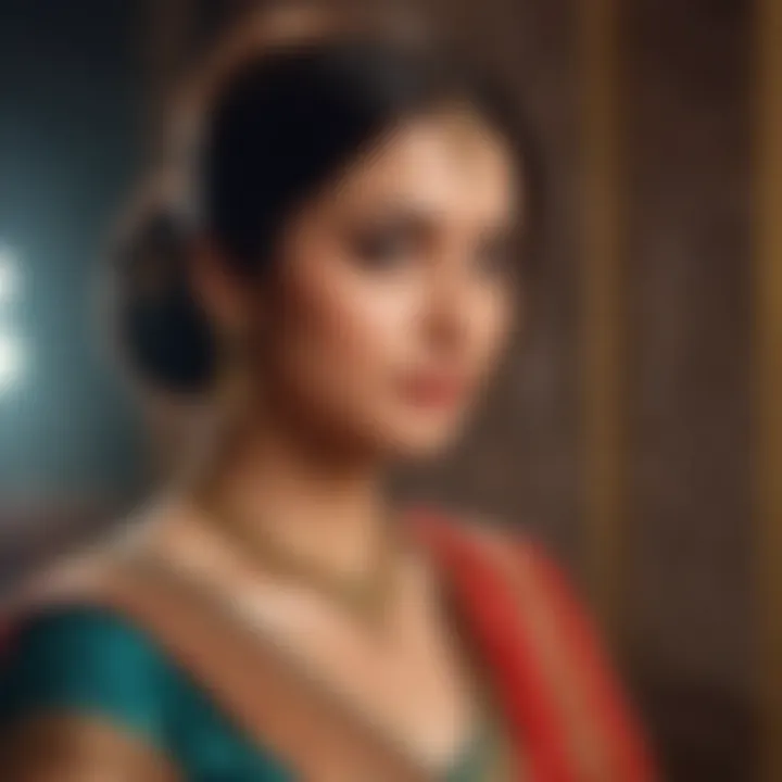 A historical montage of Bollywood film posters capturing its evolution