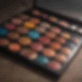 Showcasing the Koko Kollection's vibrant makeup palette