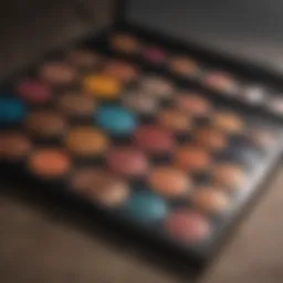 Showcasing the Koko Kollection's vibrant makeup palette
