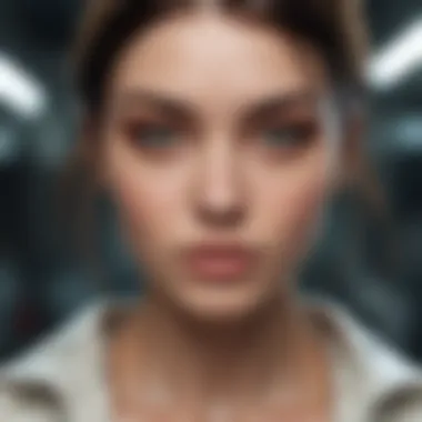 A digital fashion platform interface highlighting trends