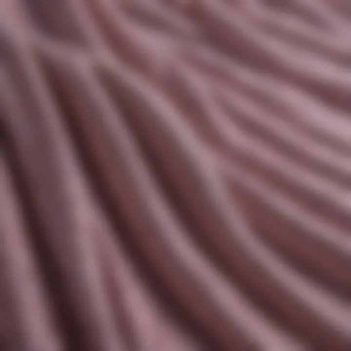 A close-up of unique fabric textures used in non-binary clothing