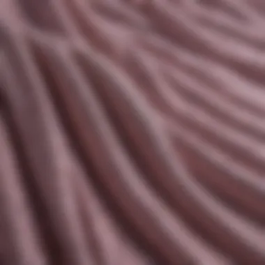 Innovative Fabric Textures in Non-Binary Fashion A close-up of unique fabric textures used in non-binary clothing