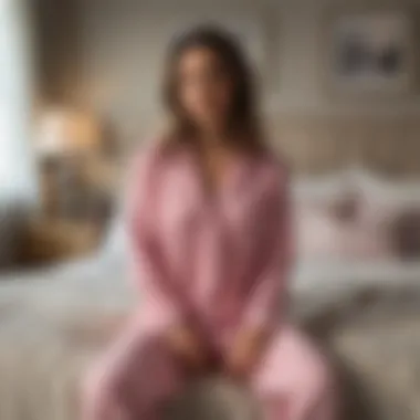 Cozy Pajama Styles Cozy pajama styles displayed in a serene bedroom setting