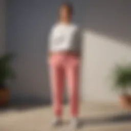 Stylish sweatpants designed for modern trends