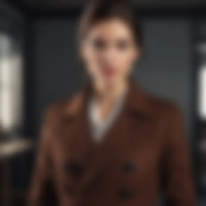 Tailoring options for a perfect peacoat fit