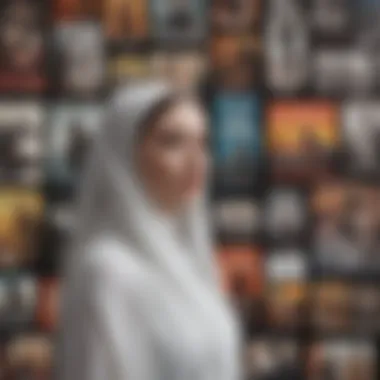 A Visual Journey through Iconic Ghost Films A collage of iconic ghost movie posters, showcasing the diversity and evolution of the genre.