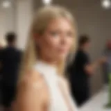 Gwyneth Paltrow at a Goop event showcasing wellness products