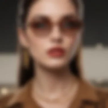 Vintage Inspirations in Gucci Glasses Chain Design A vintage-inspired Gucci glasses chain, reflecting the brand's historical design influences