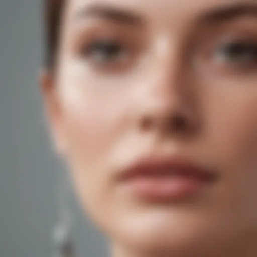 Close-up of retinol serum dropper