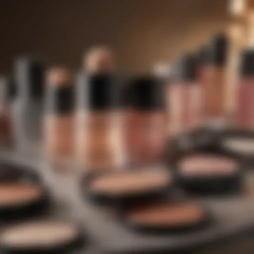 Collection of Bare Minerals products with discount tags