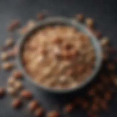 Nutrient-Rich Foods for Hormonal Balance A selection of nutrient-rich foods such as nuts, seeds, and whole grains