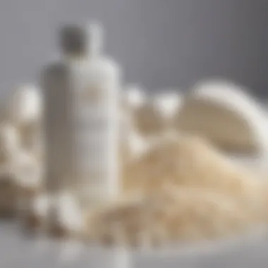 An array of ingredients used in Pearly White Deluxe