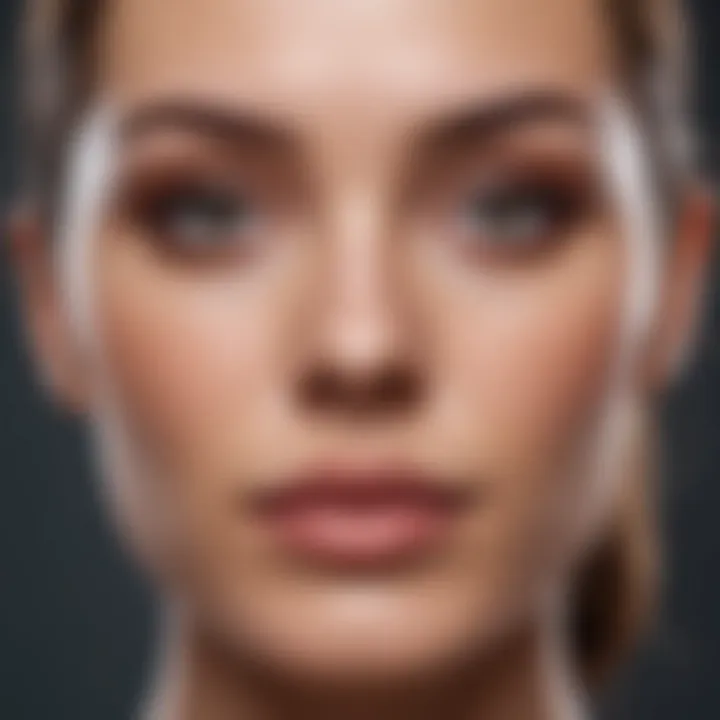 Visual guide on skin types and suitable sulfa face wash formulations