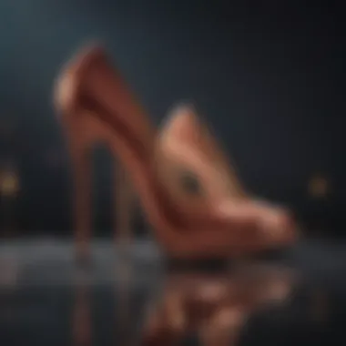 Diverse Stylish High Heels A fashionable selection of various stylish high heel designs