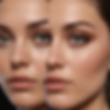 Before and After Concealer Use Before and after results of using concealer