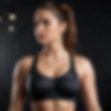 Different styles of workout bras for diverse activities