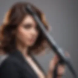 Curling iron designed for fine hair