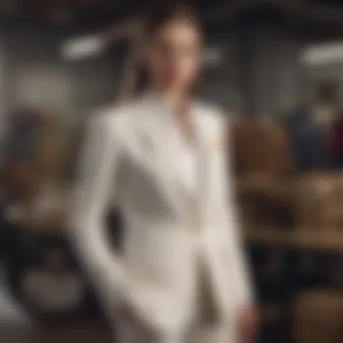 Sustainable practices in the production of Ralph Lauren cotton blazers