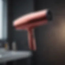 High-wattage hair dryer showcasing sleek design and powerful features