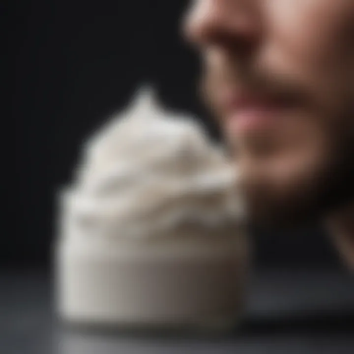Comparison of shaving mousse with traditional shaving cream