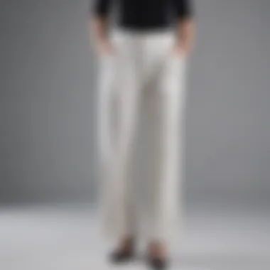 Dressed-Up Cotton Loose Pants for Formal Occasions A versatile look demonstrating how to dress up cotton loose pants for a formal event.
